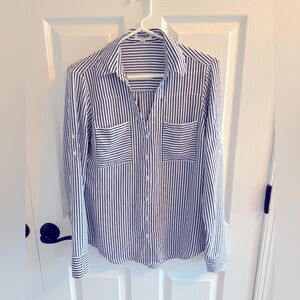 Express Portofino Button Up Shirt Size S Slim Fit